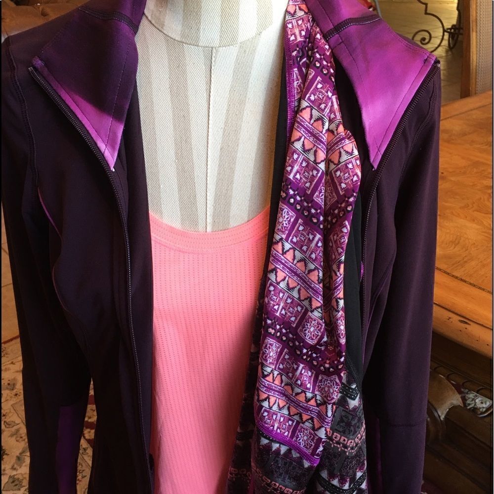 DARK PURPLE Workout 3 Piece Outfit! VS, Zella & UA